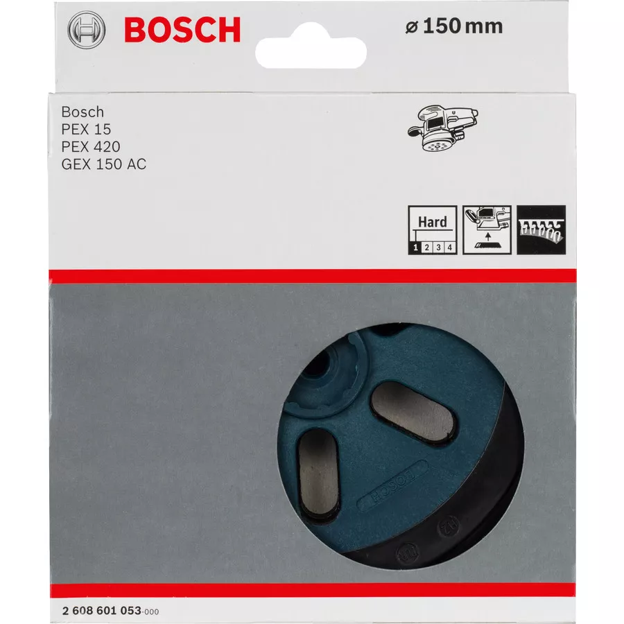 Plateau de ponçage dur ponceuse excentrique PEX 15 AE BOSCH